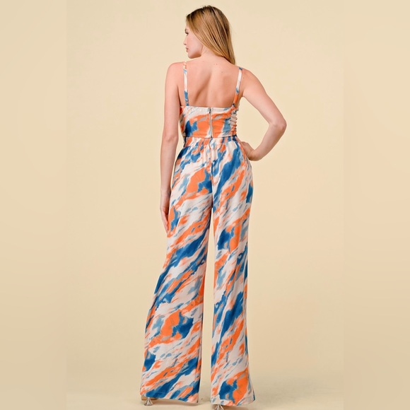 175 2 Piece Marble Pant Set - Picture 2 of 7